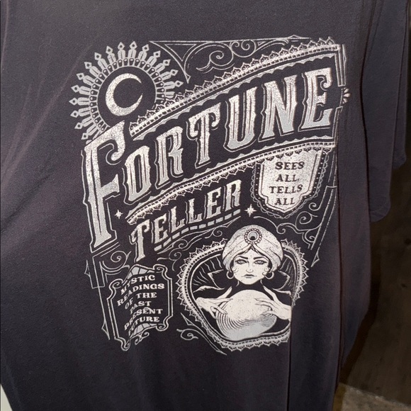 π€TORRID BLACK FORTUNE TELLER OVERSIZED TOP SIZE 3Xπ€ - Picture 3 of 8